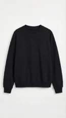 سويت شيرت سادة بقصة مربعة